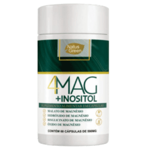 4Mag + Inositol – Equilíbrio, Energia e Saúde Emocional em Uma Fórmula Completa