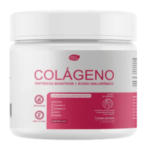 COLÁGENO – firmeza da pele, saúde das articulações, fortalecimento de unhas e cabelos