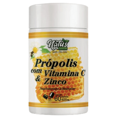 Própolis com Vitamina C + Zinco — Proteção, Imunidade e Bem-Estar para Sua Rotina