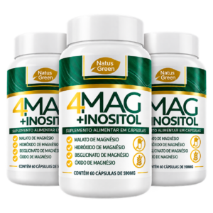 Combo & Kit 4Mag + Inositol (03un)
