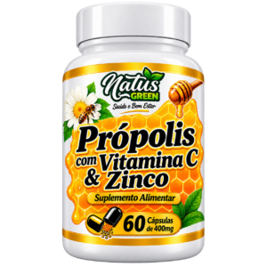 Própolis com Vitamina C + Zinco